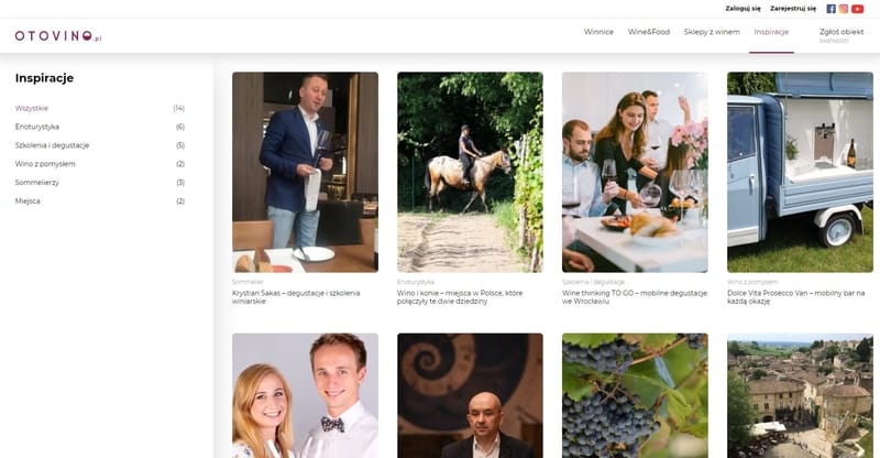 Strona Otovino Inspiracje