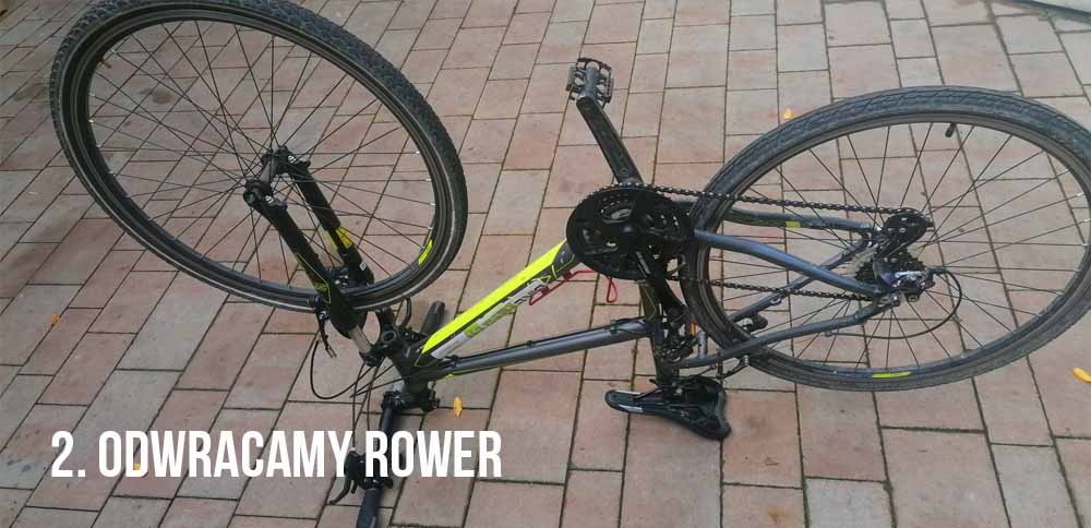 wymiana dętki w rowerze